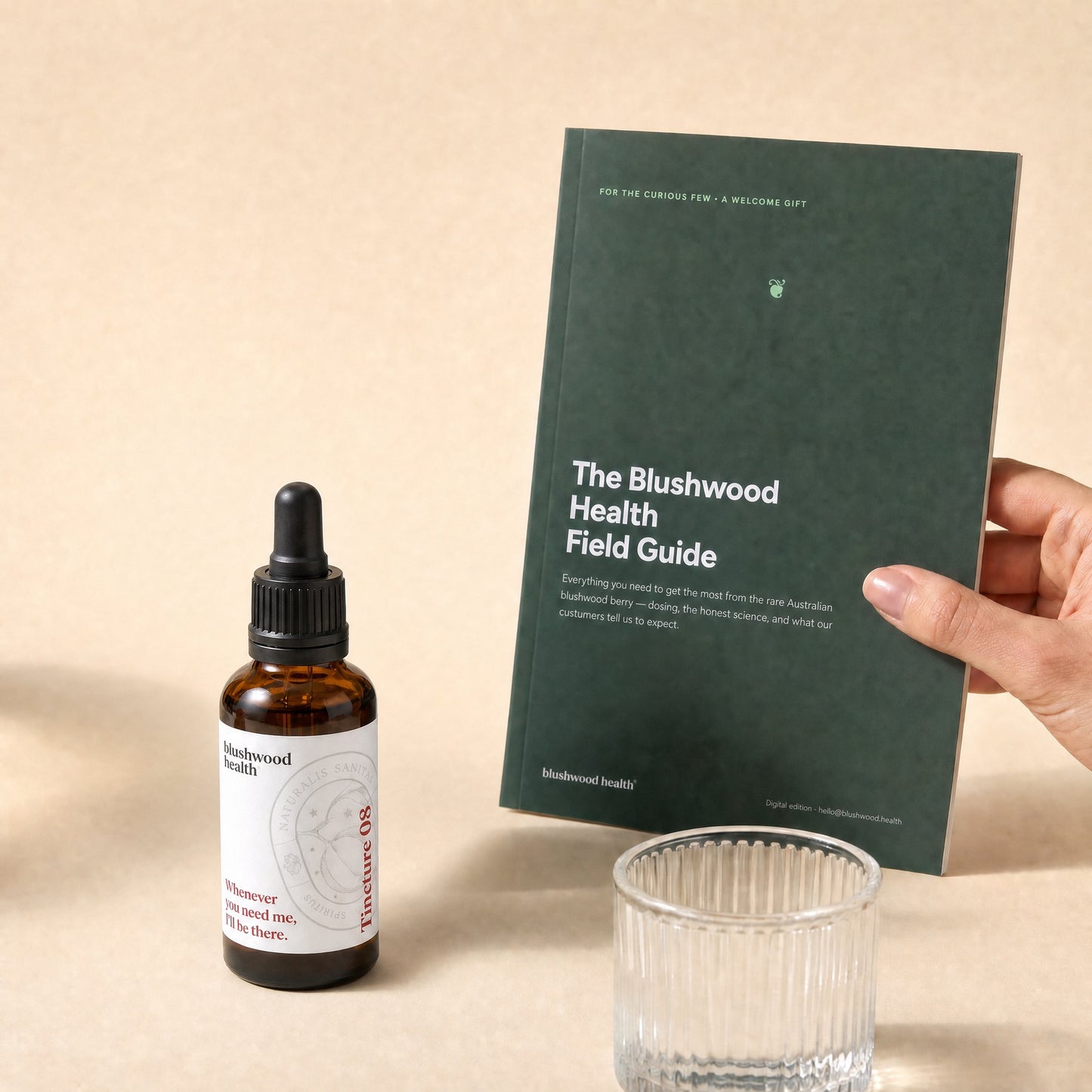 Blushwood Berry Extract Tincture — 30-day supply (1 bottle) with the free Field Guide