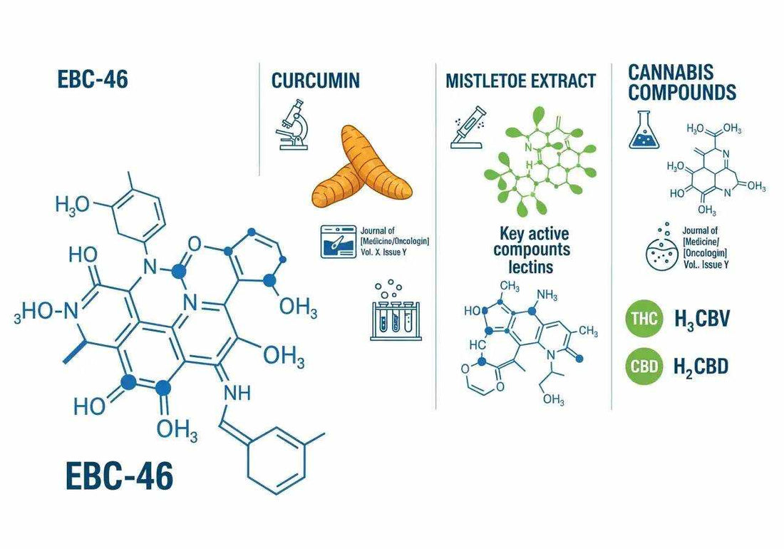 EBC-46 research comparison with other natural cancer treatments graph