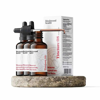 EBC-46 Tincture bottles from Blushwood Berry10:1 botanical extract bottle for sublingual and topical use