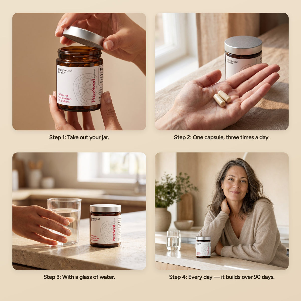 How to take Blushwood Berry Extract Capsules — a simple daily ritual in four steps