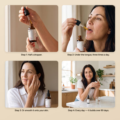 How to take Blushwood Berry Extract Tincture — under the tongue or on the skin