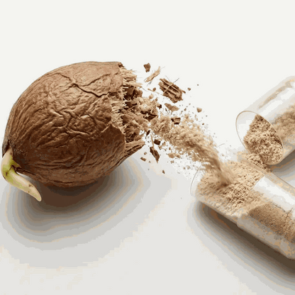 Blushwood Health EBC-46 capsules transformation from seed to capsule